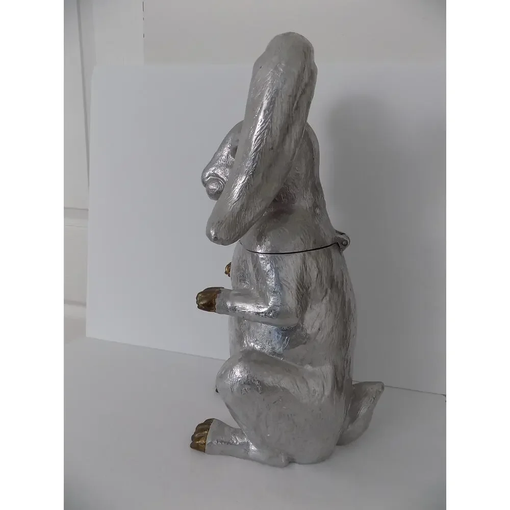 Vintage Arthur Court Rabbit wine cooler wine bucket chiller 1986